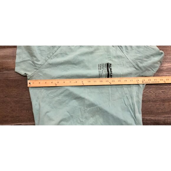 Alphalete Performance Fit Mens Small Blue Short Sleeve Athletic T Shirt - Picture 5 of 6
